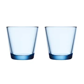 Kartio szklanki do napojów 210 ml, 2‑pak - aqua - Iittala
