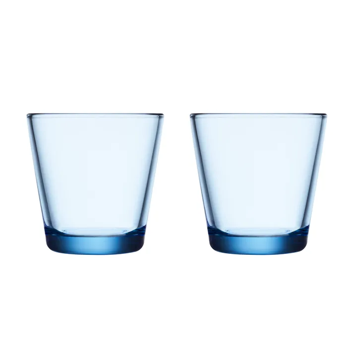 Kartio szklanki do napojów 210 ml, 2‑pak - aqua - Iittala