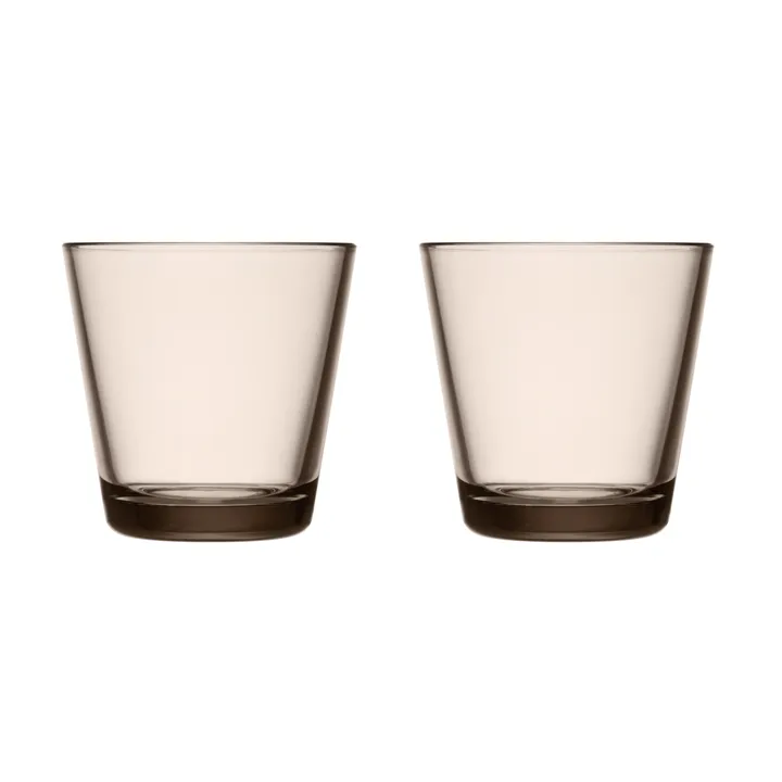 Kartio szklanki do napojów 210 ml, 2‑pak - linen - Iittala