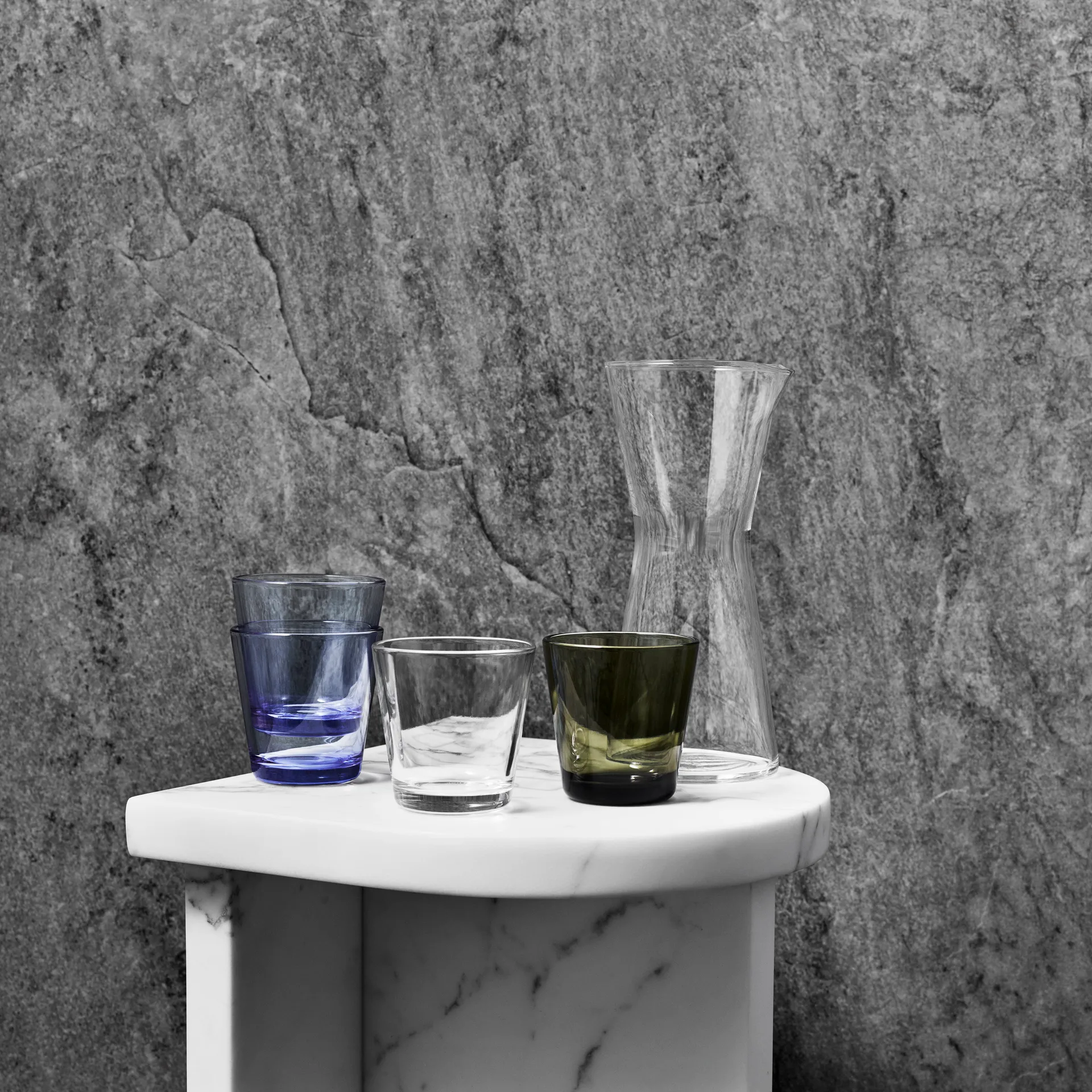 Kartio szklanki do napojów 210 ml, 2‑pak, moss green Iittala