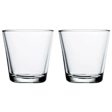 Kartio szklanki do napojów 210 ml, 2‑pak - przezroczysty - Iittala