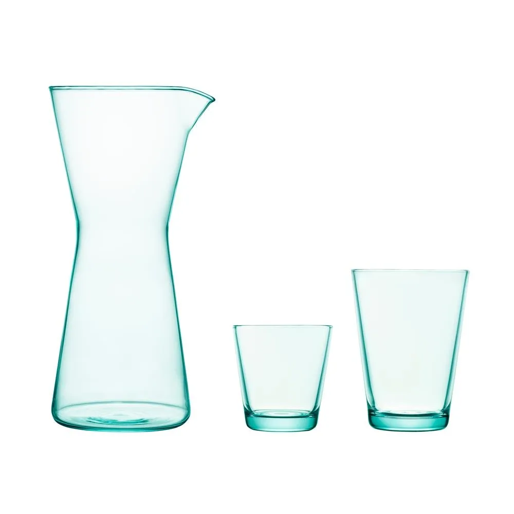 Kartio szklanki do napojów 210 ml, 2‑pak, water green Iittala