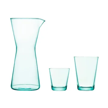 Kartio szklanki do napojów 210 ml, 2‑pak - water green - Iittala