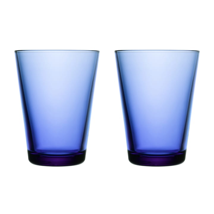 Kartio tumbler 400 ml 2-pak - Niebieski ultramaryna - Iittala