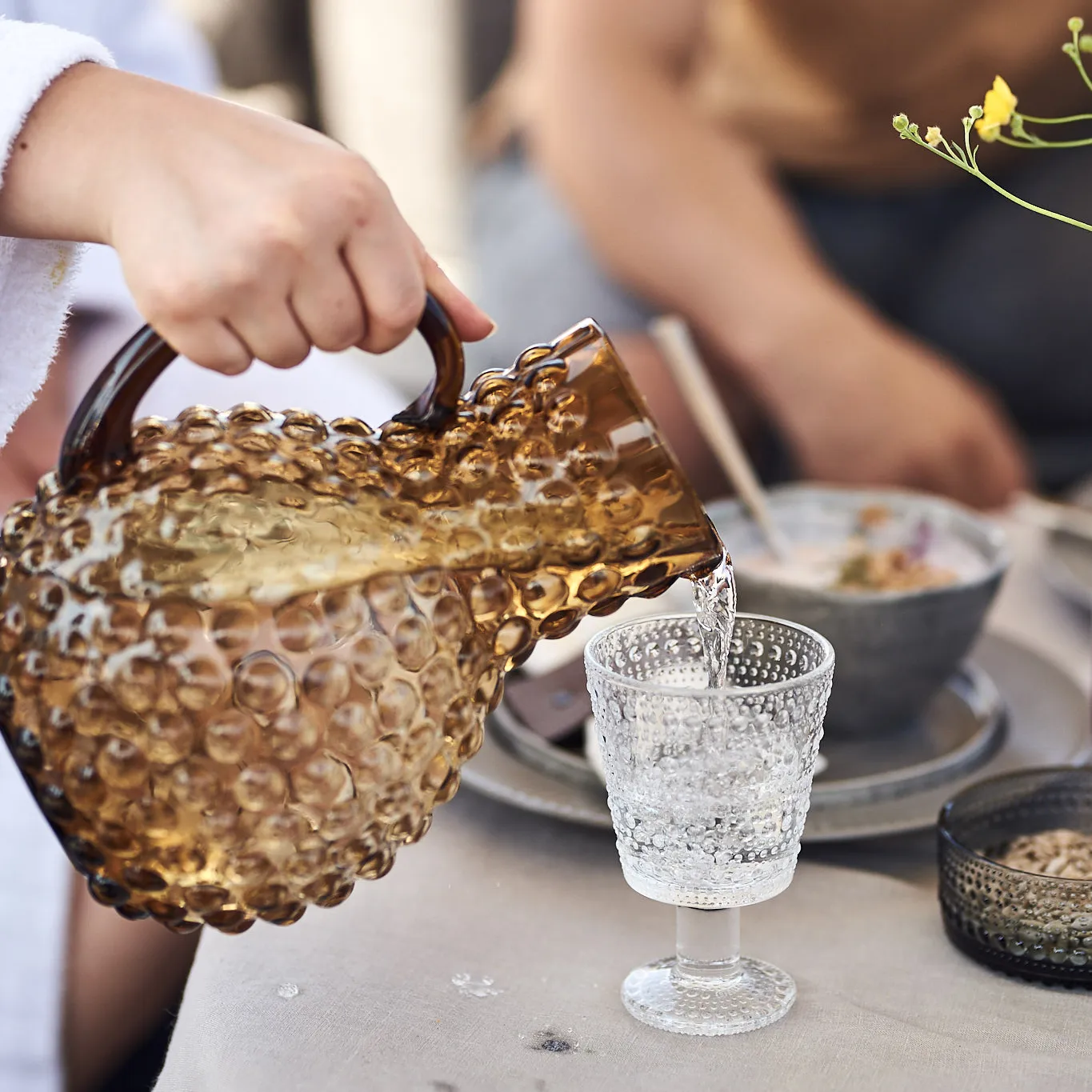 Kastehelmi kieliszki do napojów na nóżce 260 ml, 2‑pak, Przezroczyste Iittala