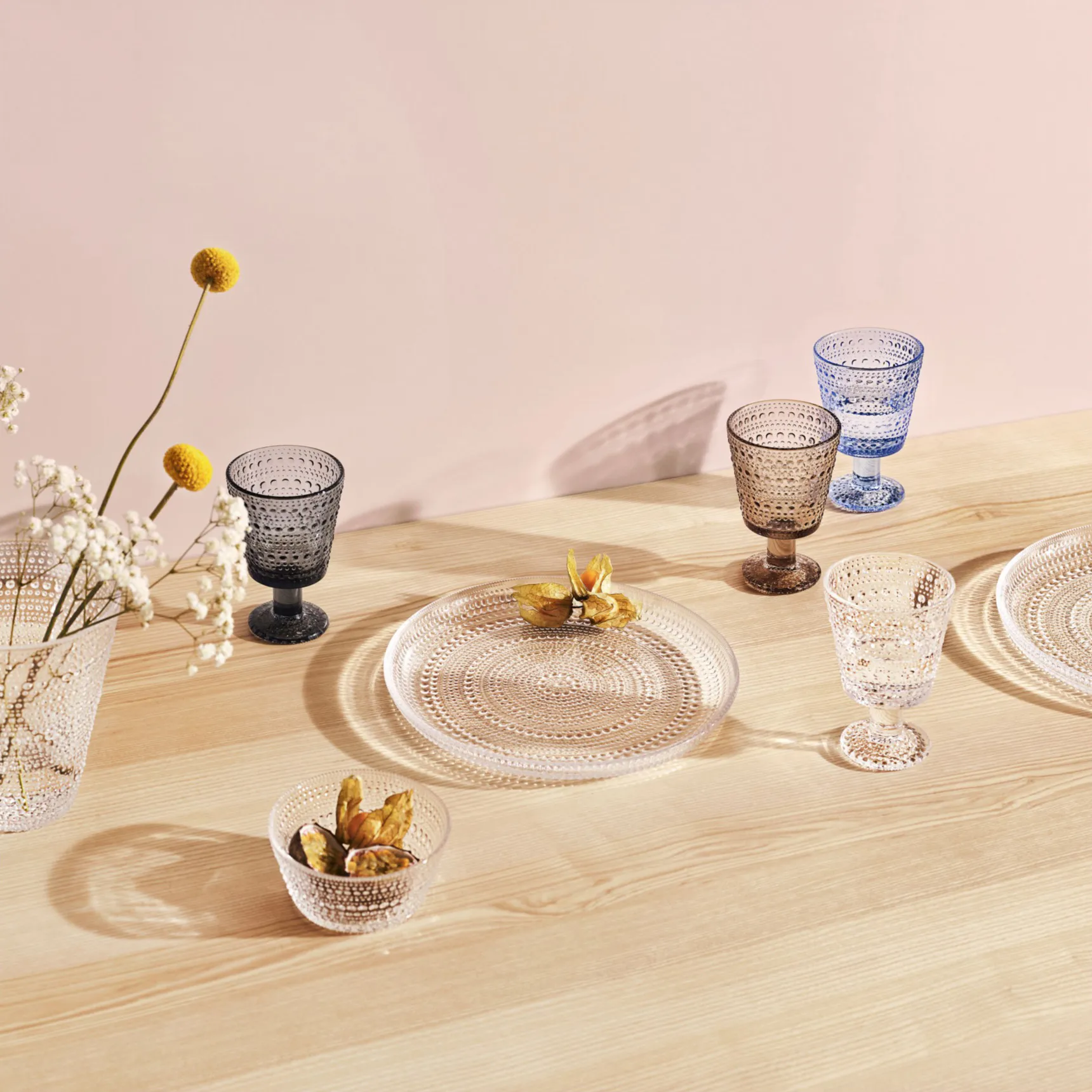 Kastehelmi kieliszki do napojów na nóżce 260 ml, zestaw 4 szt., przezroczysty Iittala