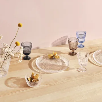 Kastehelmi kieliszki do napojów na nóżce 260 ml, zestaw 4 szt. - przezroczysty - Iittala
