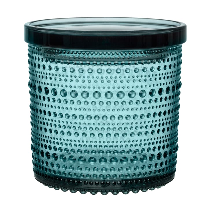 Kastehelmi pojemnik ozdobny, duży - ocean green - Iittala