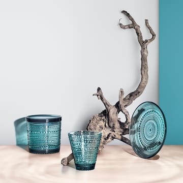 Kastehelmi pojemnik ozdobny, duży - ocean green - Iittala