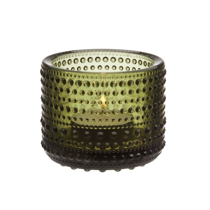 Kastehelmi świecznik - Moss green - Iittala