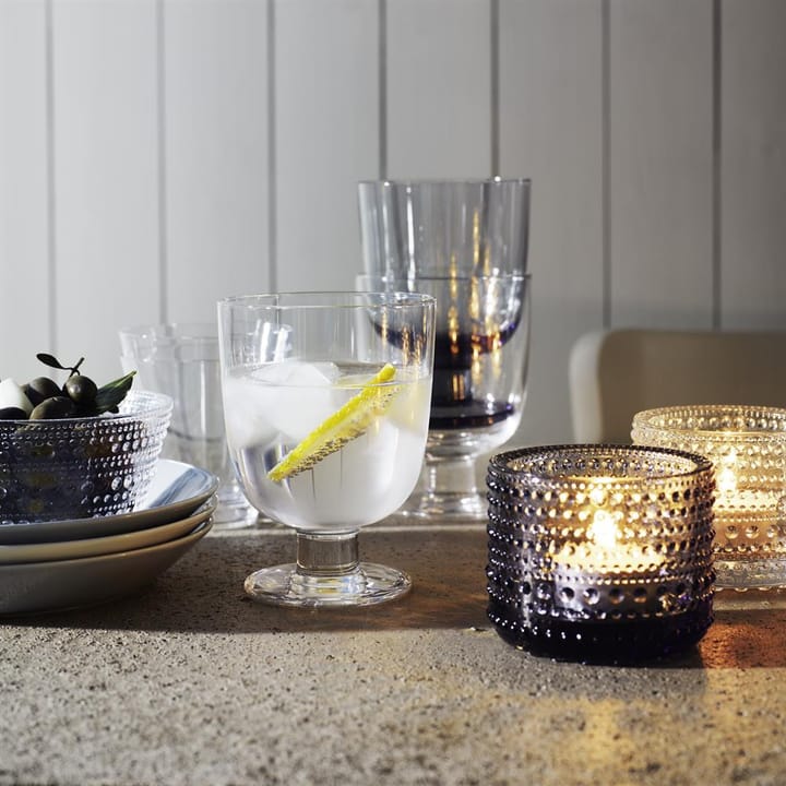 Kastehelmi świecznik, przezroczysty Iittala