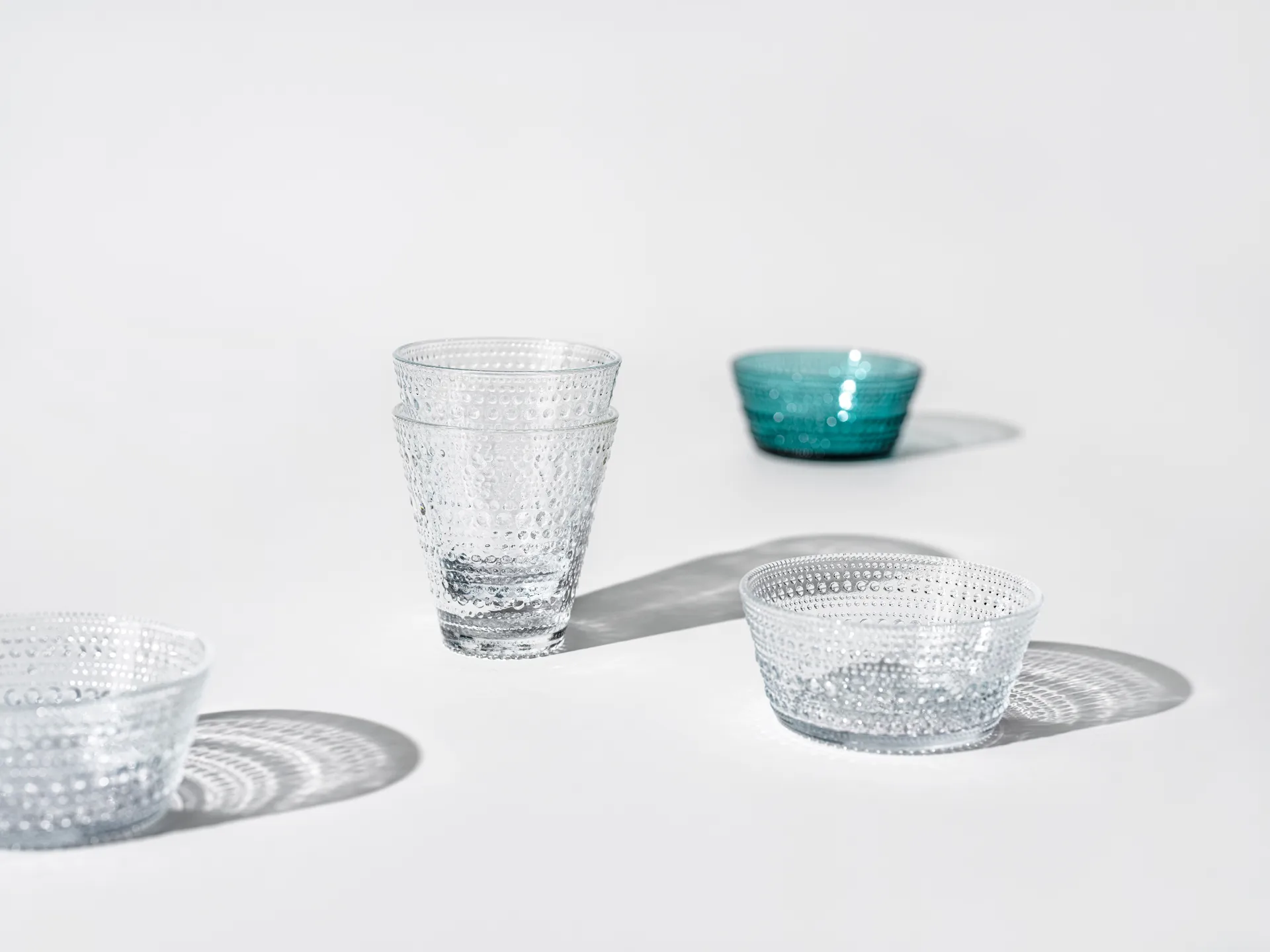 Kastehelmi szklanki 300 ml, 2‑pak, Przezroczyste Iittala
