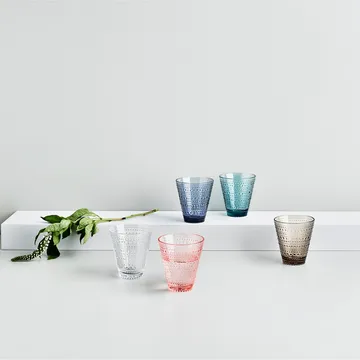 Kastehelmi szklanki 300 ml, 2‑pak - Przezroczyste - Iittala