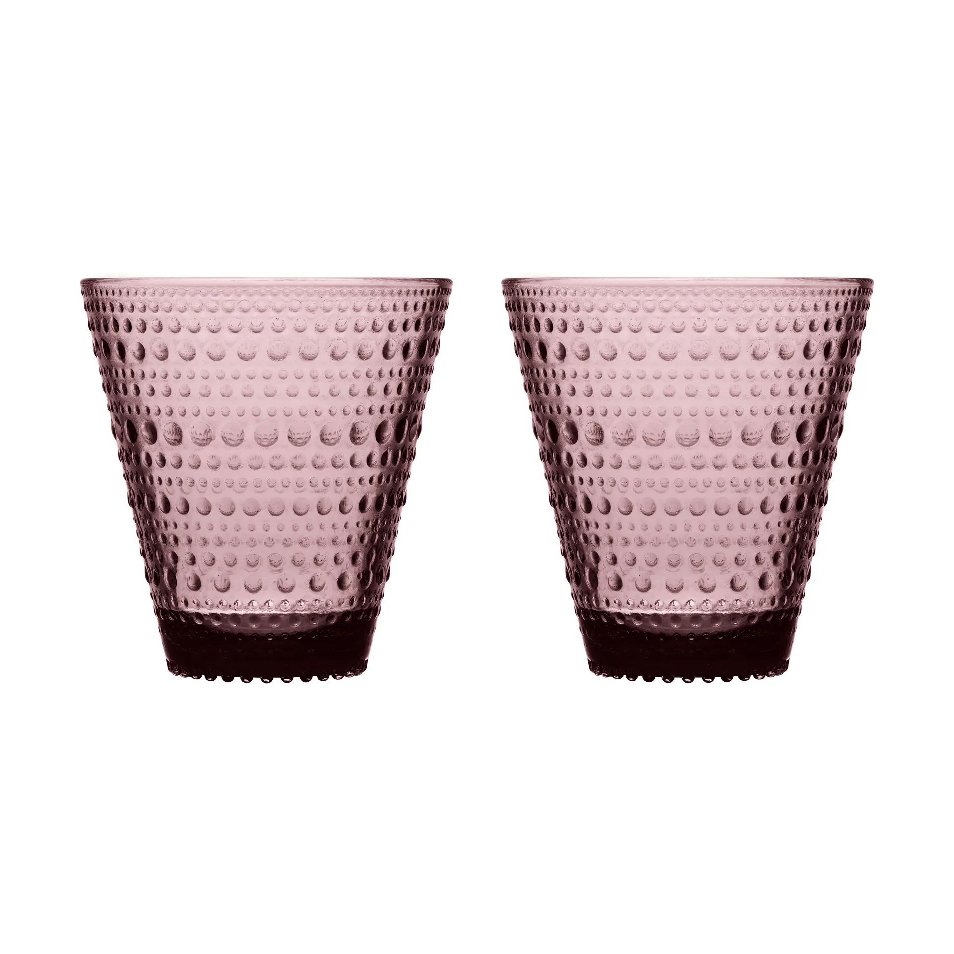 Kastehelmi szklanki 300 ml, 2‑pak, Wrzos Iittala