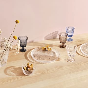 Kastehelmi szklanki na nóżce 260 ml 4-pak - przezroczysty - Iittala