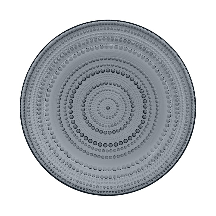 Kastehelmi talerz, duży 31.5 cm - ciemny szary - Iittala