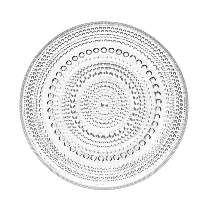 Kastehelmi talerz, mały 24.8 cm - przezroczysty - Iittala