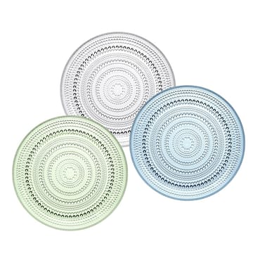 Kastehelmi talerz, mały 24.8 cm - przezroczysty - Iittala