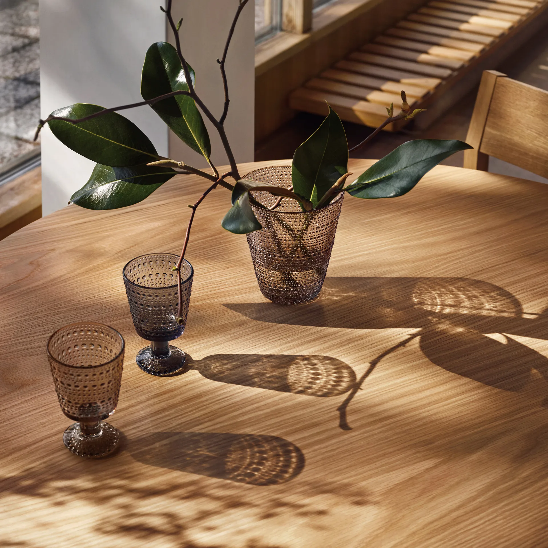 Kastehelmi wazon, linen Iittala