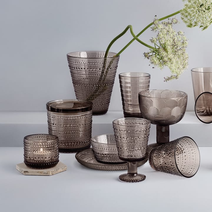 Kastehelmi wazon - linen - Iittala