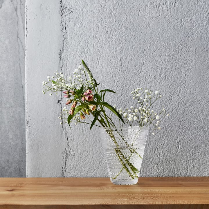Kastehelmi wazon, przezroczysty Iittala