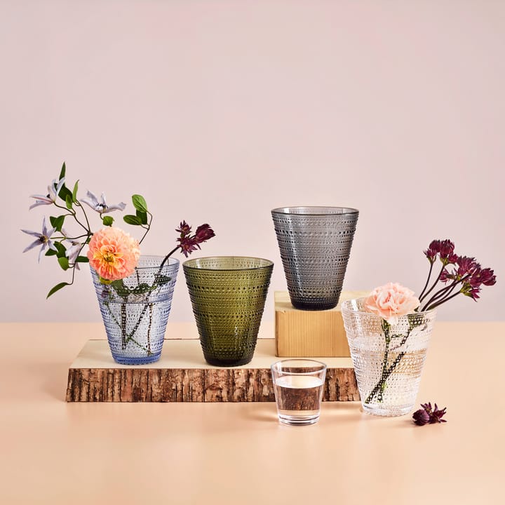 Kastehelmi wazon, szary Iittala