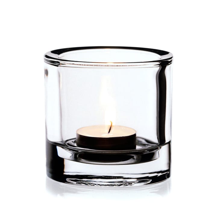 Kivi świecznik 60 mm - czyste szkło - Iittala