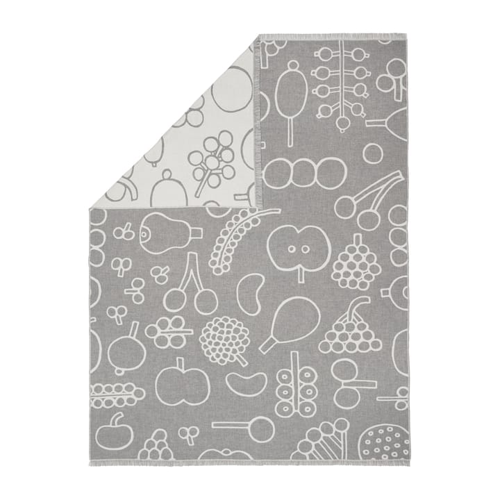 Koc Oiva Tokka Frutta 130x180 cm, Szary Iittala