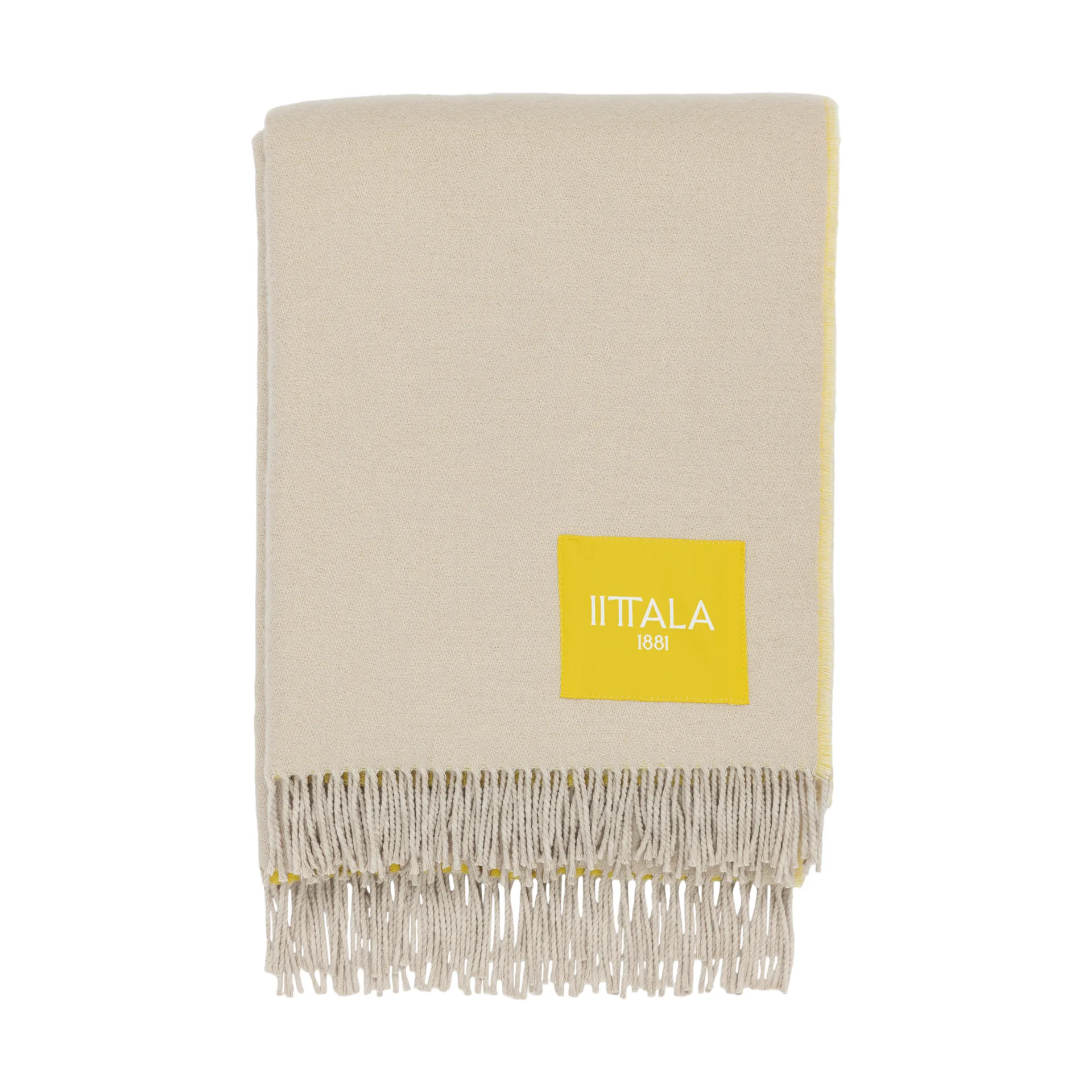 Koc Play 130x180 cm, Beżowo-żółty Iittala