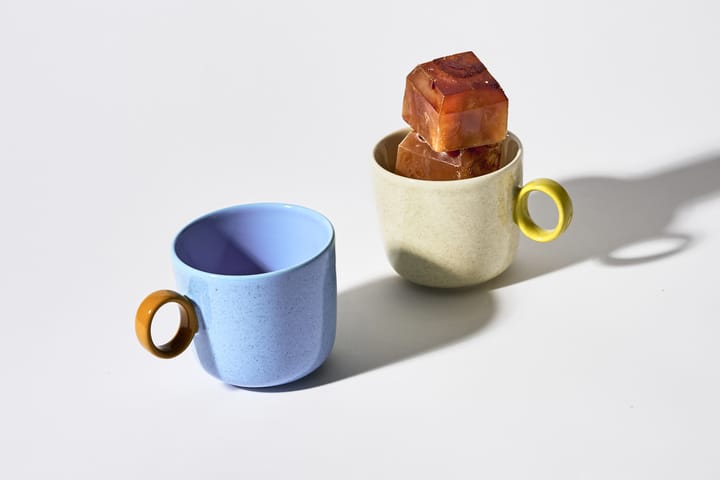 Kubek w kropki Play, 350 ml, Niebieski-umbra Iittala