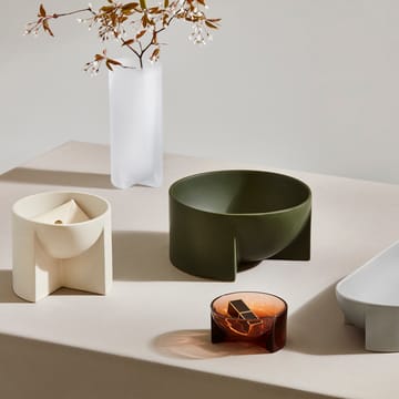 Kuru ceramiczna miska 12x24 cm - moss green - Iittala