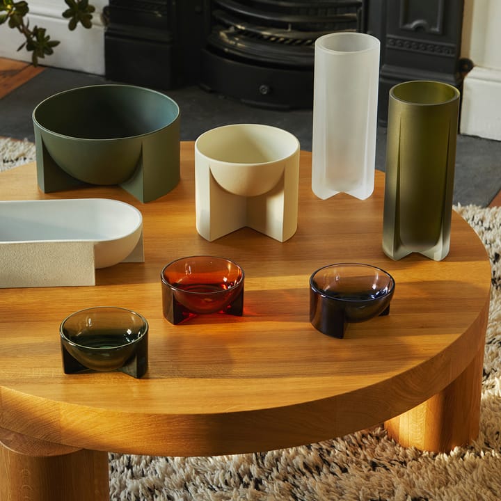 Kuru ceramiczna miska 12x24 cm, moss green Iittala