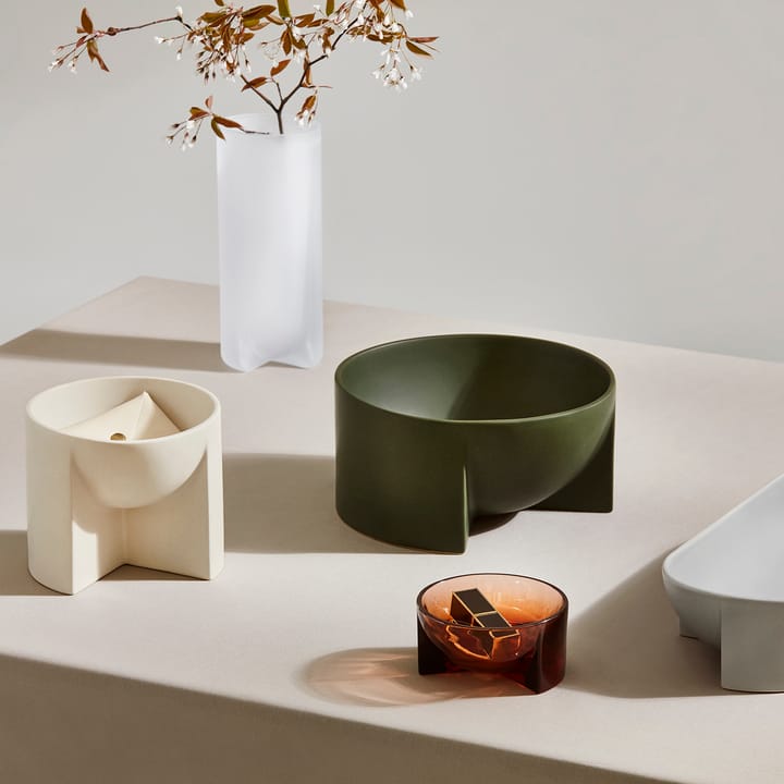 Kuru ceramiczna miska 14x16 cm, beige Iittala