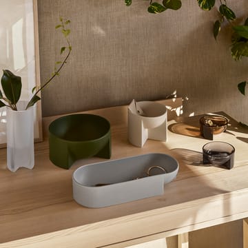 Kuru ceramiczna miska 7.5x37 cm - jasny szary - Iittala