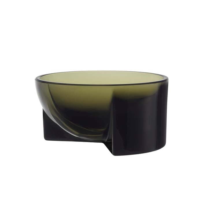 Kuru miska ze szkła 6x13 cm - moss green - Iittala