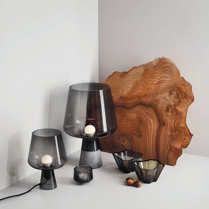 Leimu lampa stołowa 24 cm - szary - Iittala