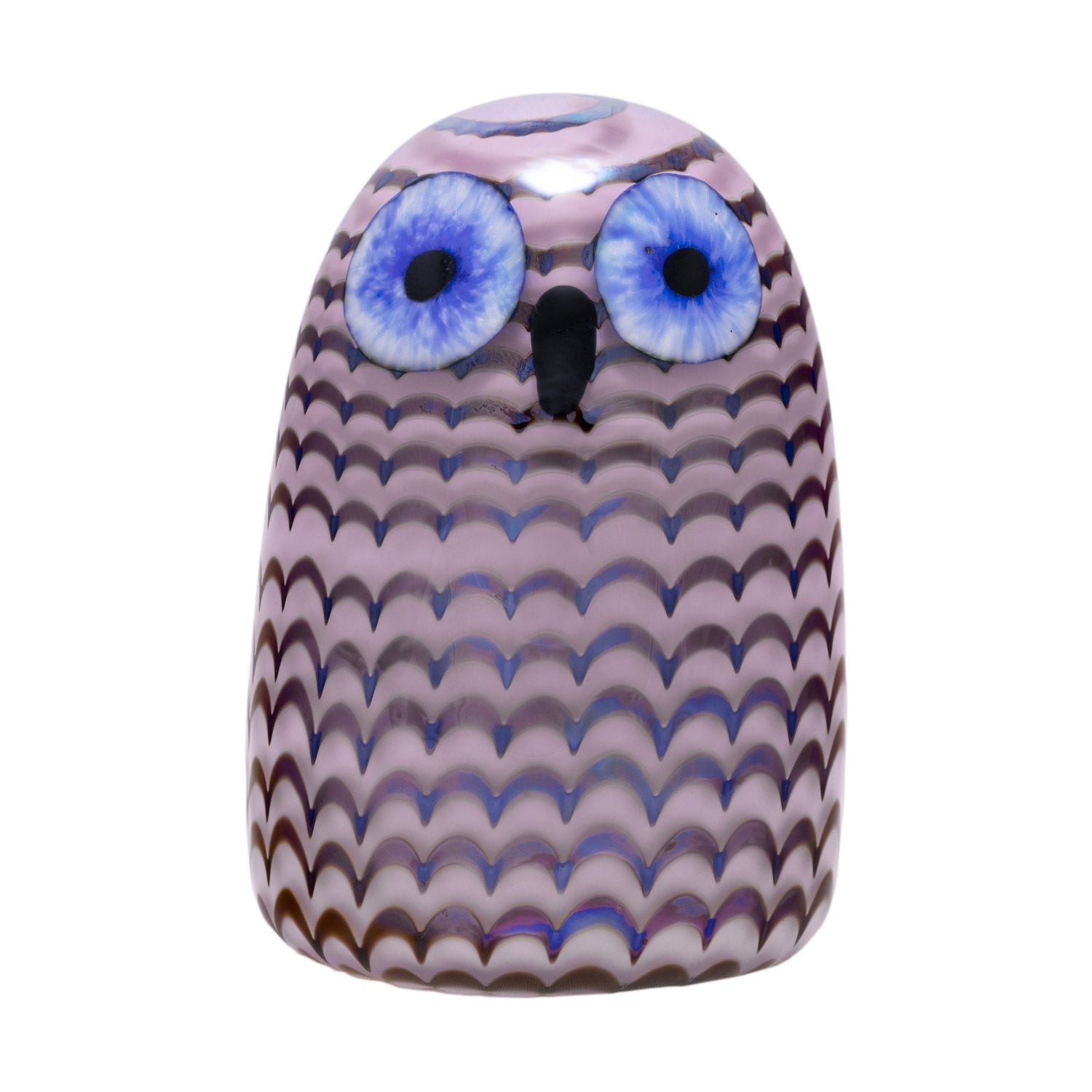 Iittala Mała sowa - Birds by Toikka Jasny fiolet | Skandynawski Design | Dekoracje szklane | Fioletowy
