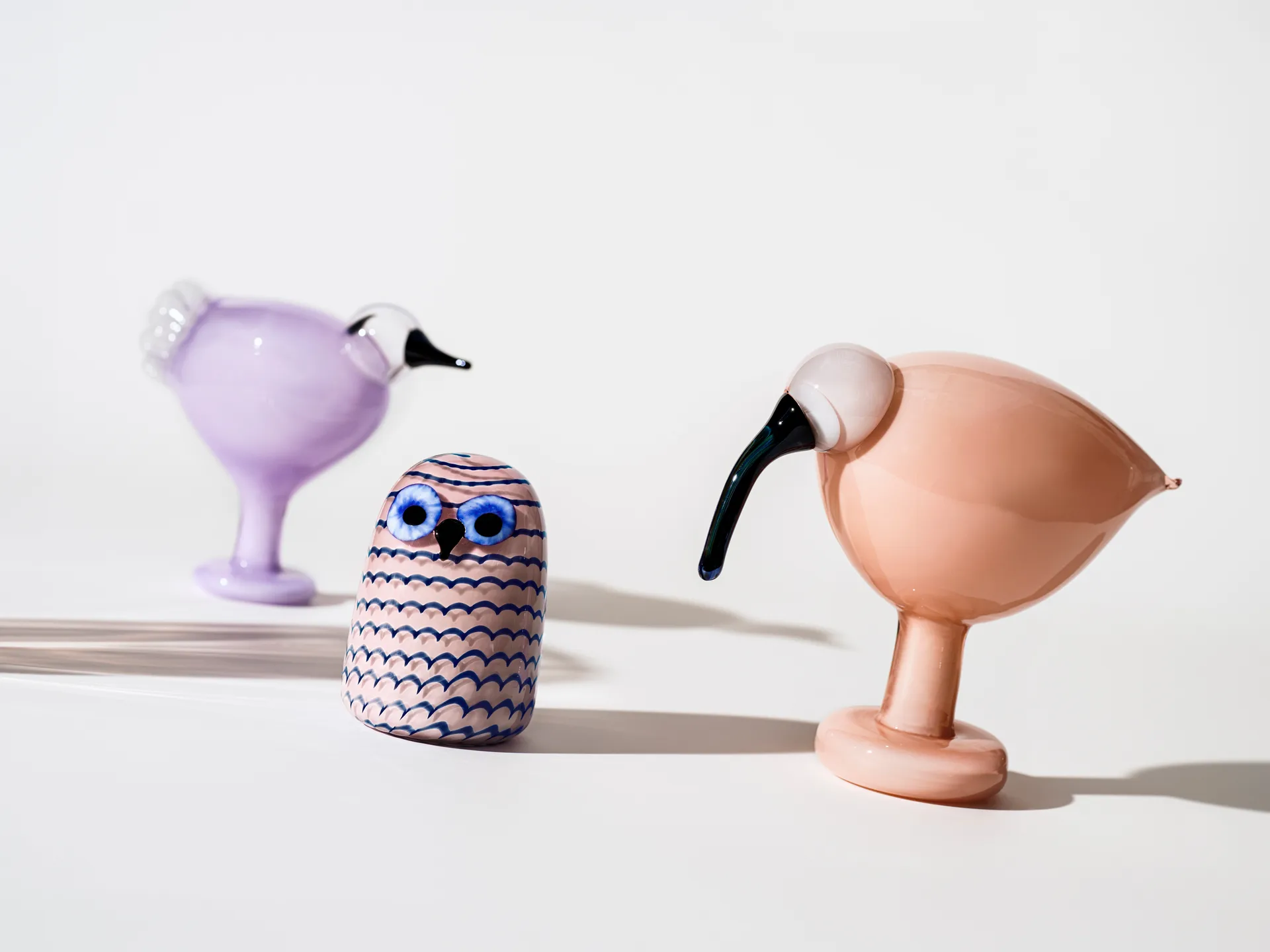 Mała sowa - Birds by Toikka , Jasny fiolet Iittala