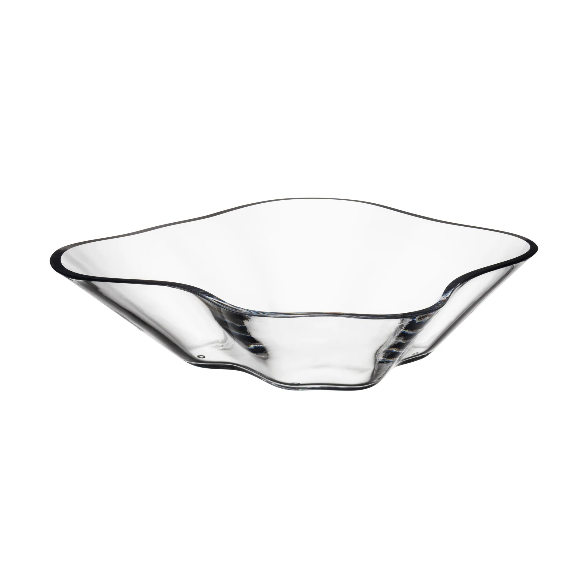 Miska Aalto blomma 279x75 mm, Przezroczysty Iittala
