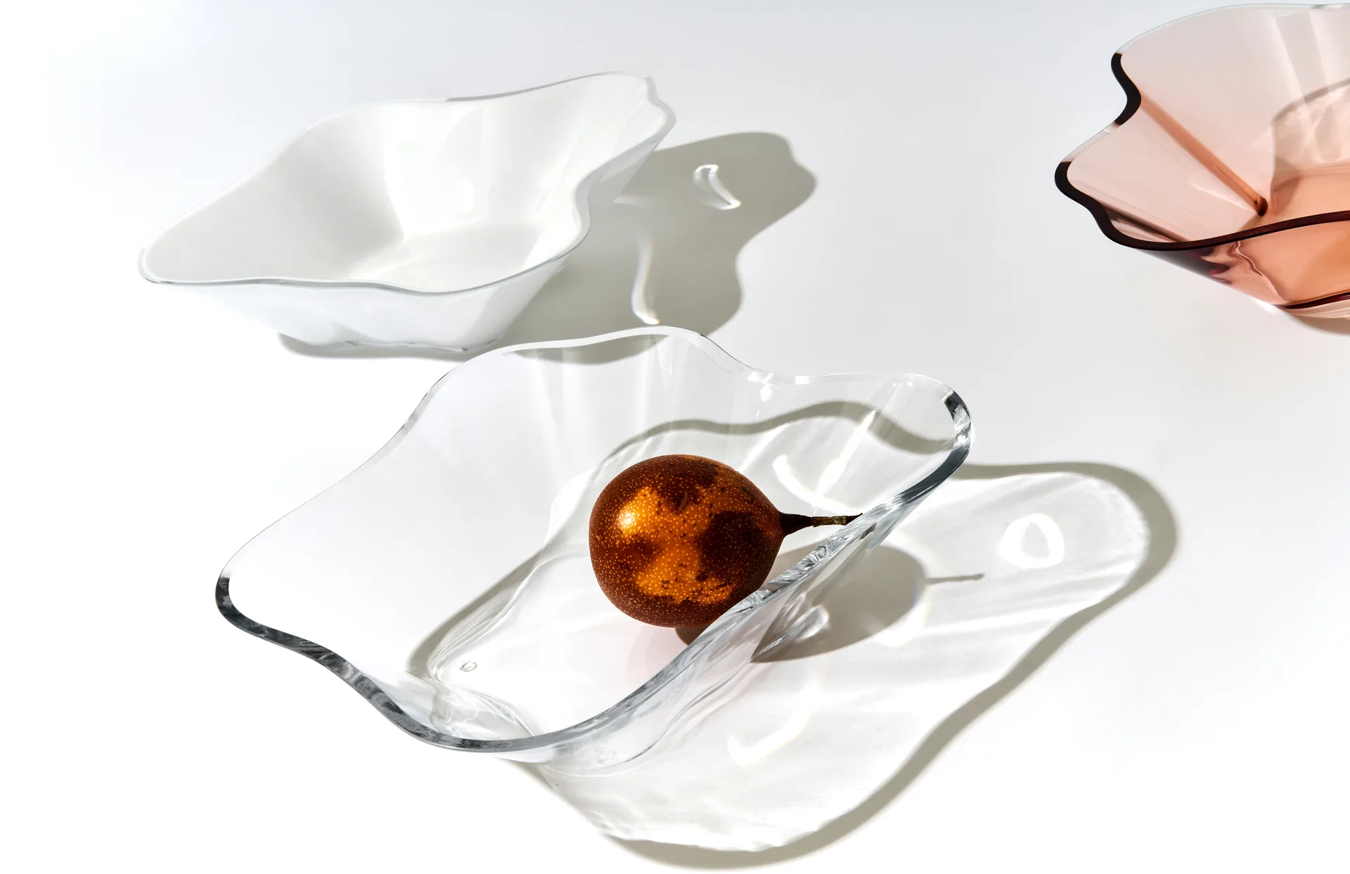 Miska Aalto blomma 279x75 mm, Przezroczysty Iittala