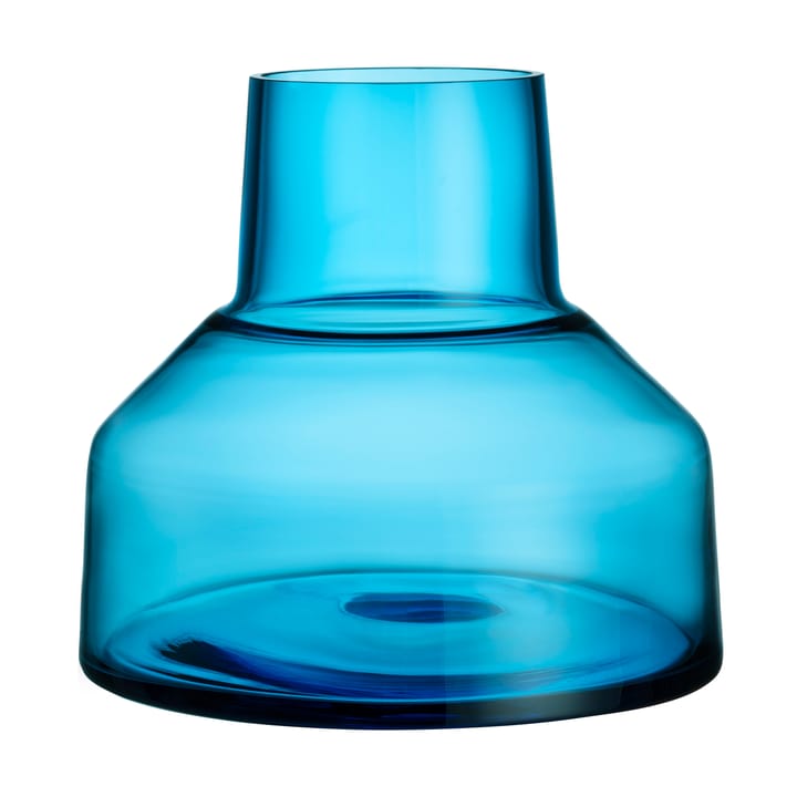 Niski wazon Solare 20xØ22 cm - Elektryczny niebieski - Iittala