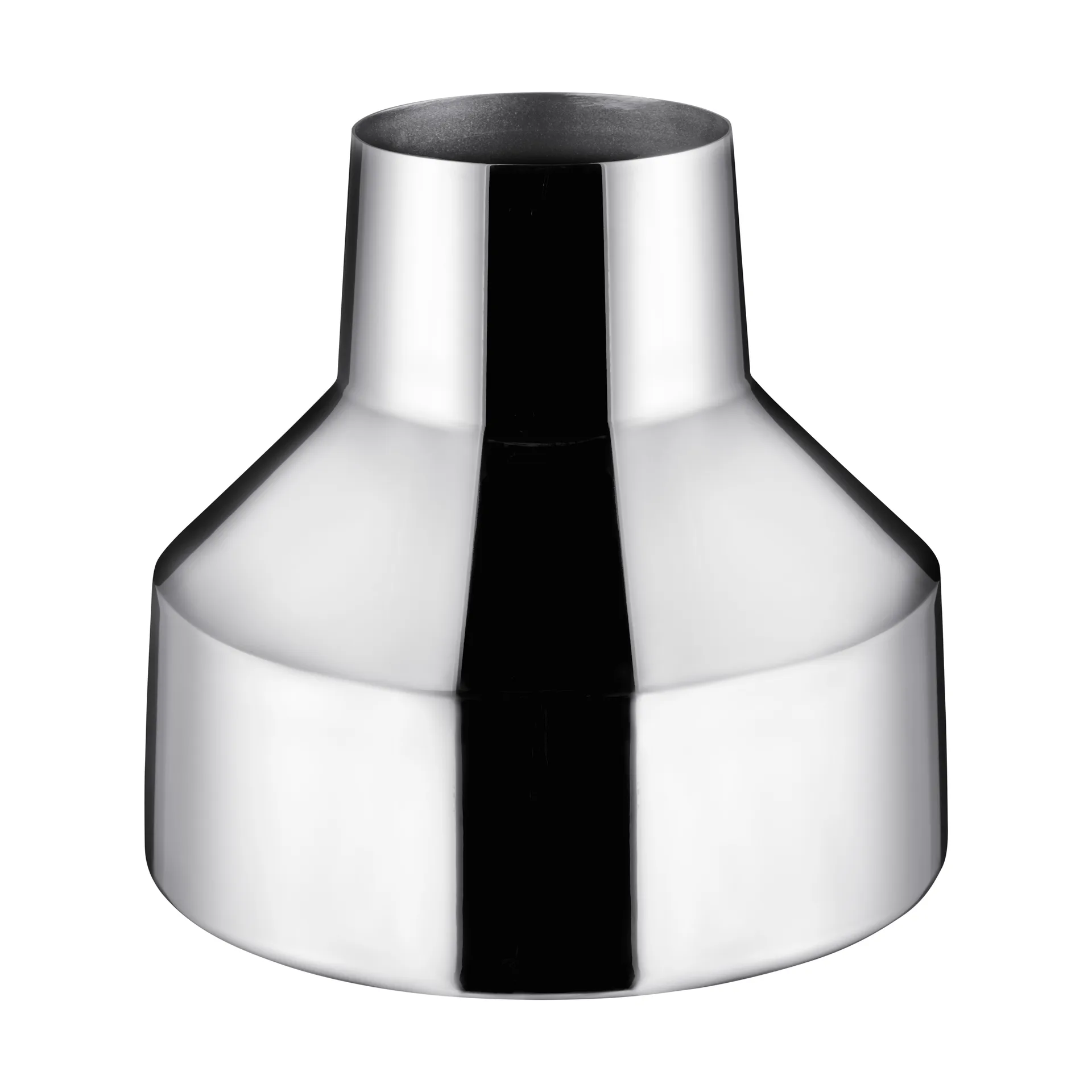 Niski wazon Solare 20xØ22 cm, Stalowy Iittala