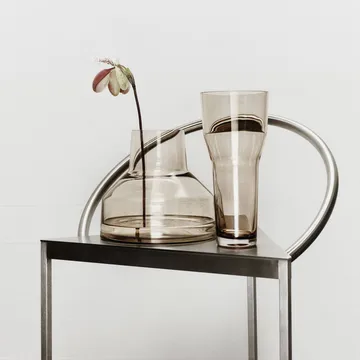 Niski wazon Solare Ø22x20 cm - Len (tkanina) - Iittala
