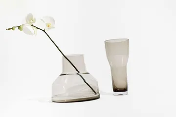 Niski wazon Solare Ø22x20 cm - Len (tkanina) - Iittala