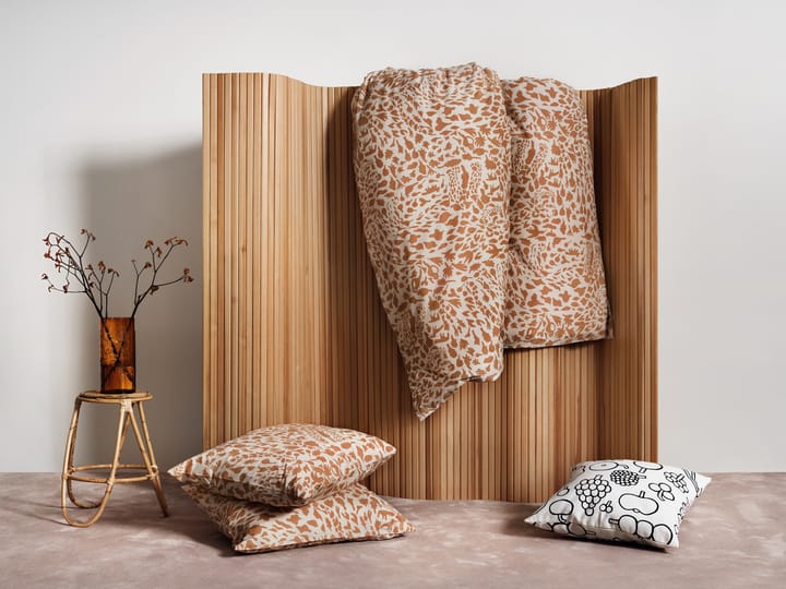 Oiva Toikka Cheetah komplet pościeli 150x210 cm, Brązowy Iittala
