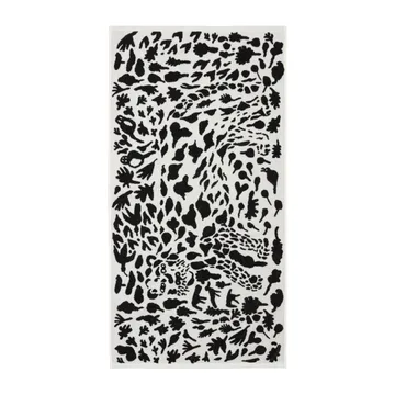 Oiva Toikka Cheetah ręcznik do kąpieli 70x140 cm - Czarny-biały - Iittala