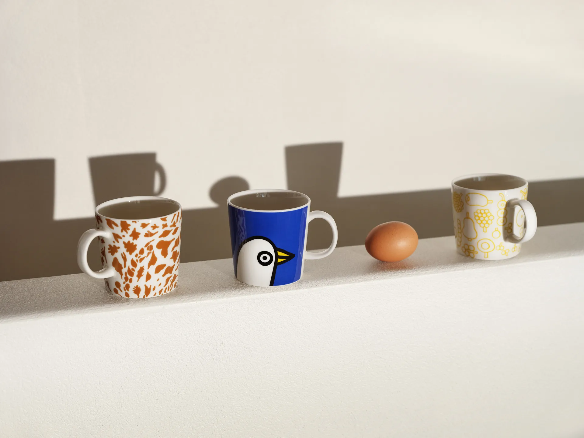 Oiva Toikka Frutta kubek 30 cl, Żółty Iittala