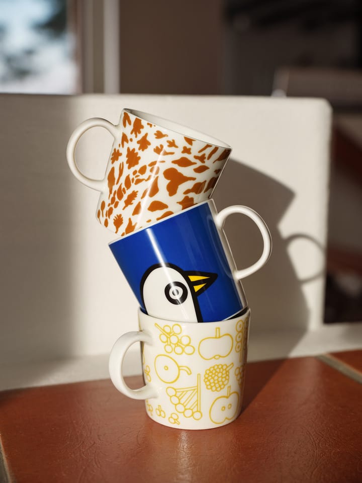 Oiva Toikka Frutta kubek 30 cl, Żółty Iittala