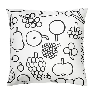 Oiva Toikka Frutta poszewka na poduszkę 47x47 cm - Czarny - Iittala