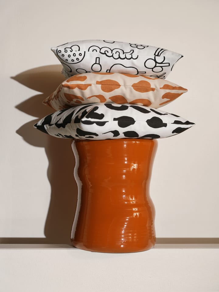 Oiva Toikka Frutta poszewka na poduszkę 47x47 cm, Czarny Iittala